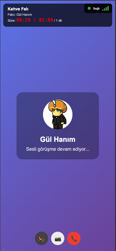 Fal Santrali Sesli Görüşme